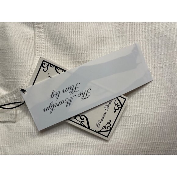 Not Your Daughters Jeans NWT White Premium Denim Jeans Sz 14 - Picture 5 of 11